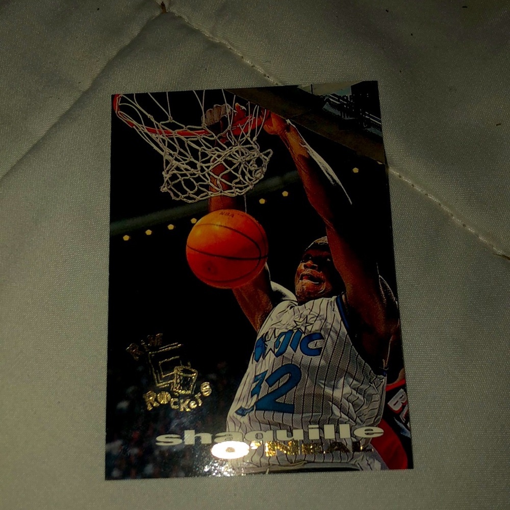 1993-94 Stadium Club Rim Rockers #1 Shaquille O'Neal